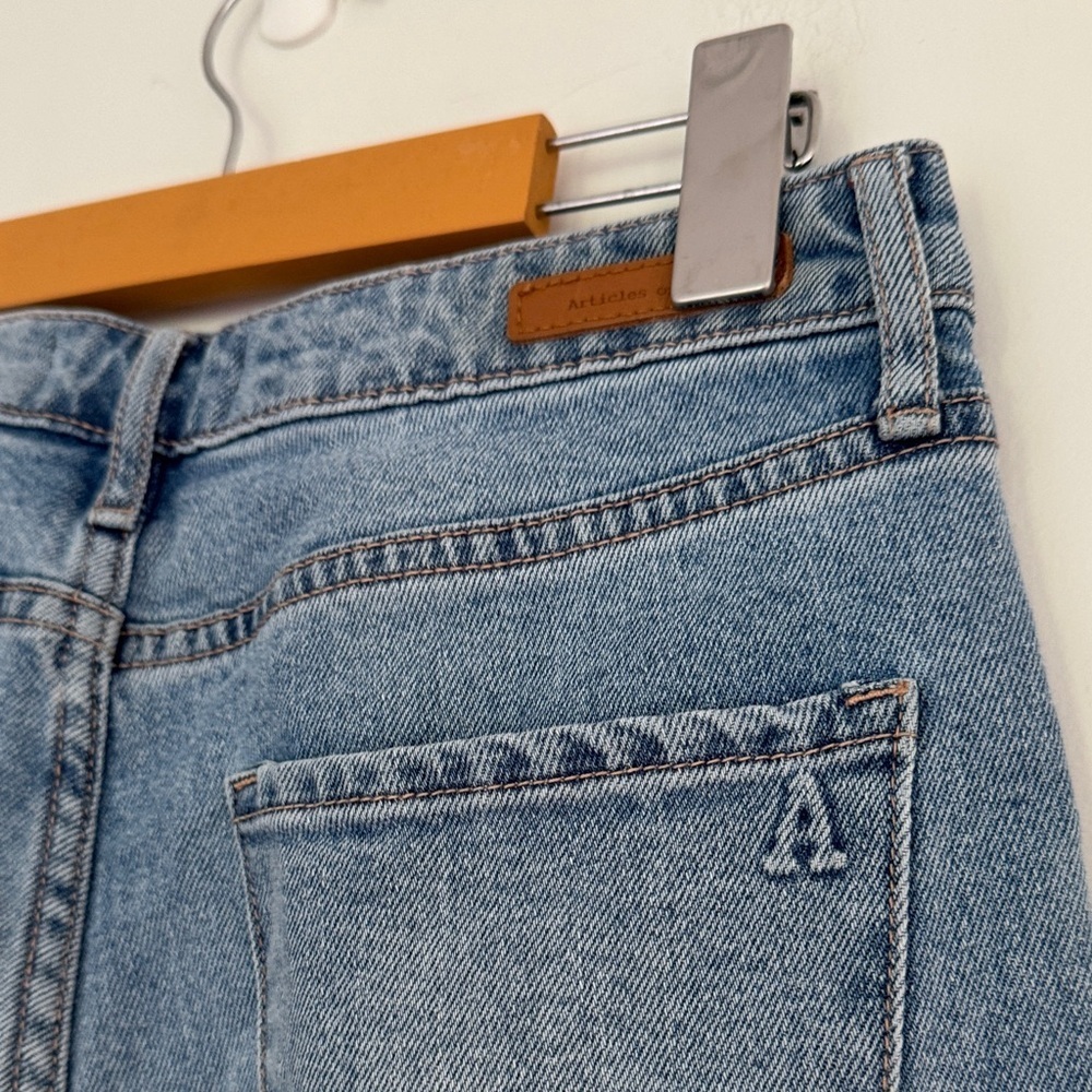 Articles Of Society Light Blue Distressed Skinny Ankle Jean - Picture 9 of 12